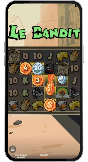 Le Bandit Golden Squares Revealing Coin Values