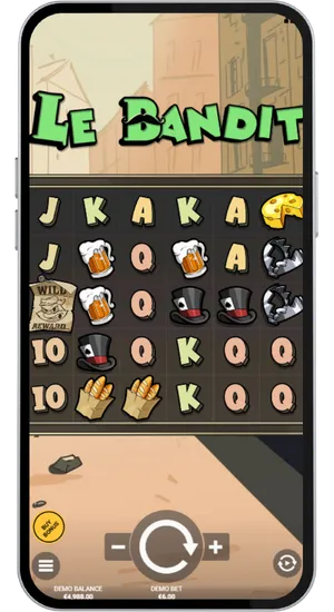 Wild poster symbol in Le Bandit